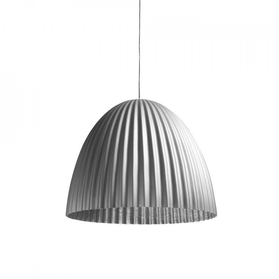 Lustra argintie din compozit mineral Plissart L Custom Form - PARIS14A.RO