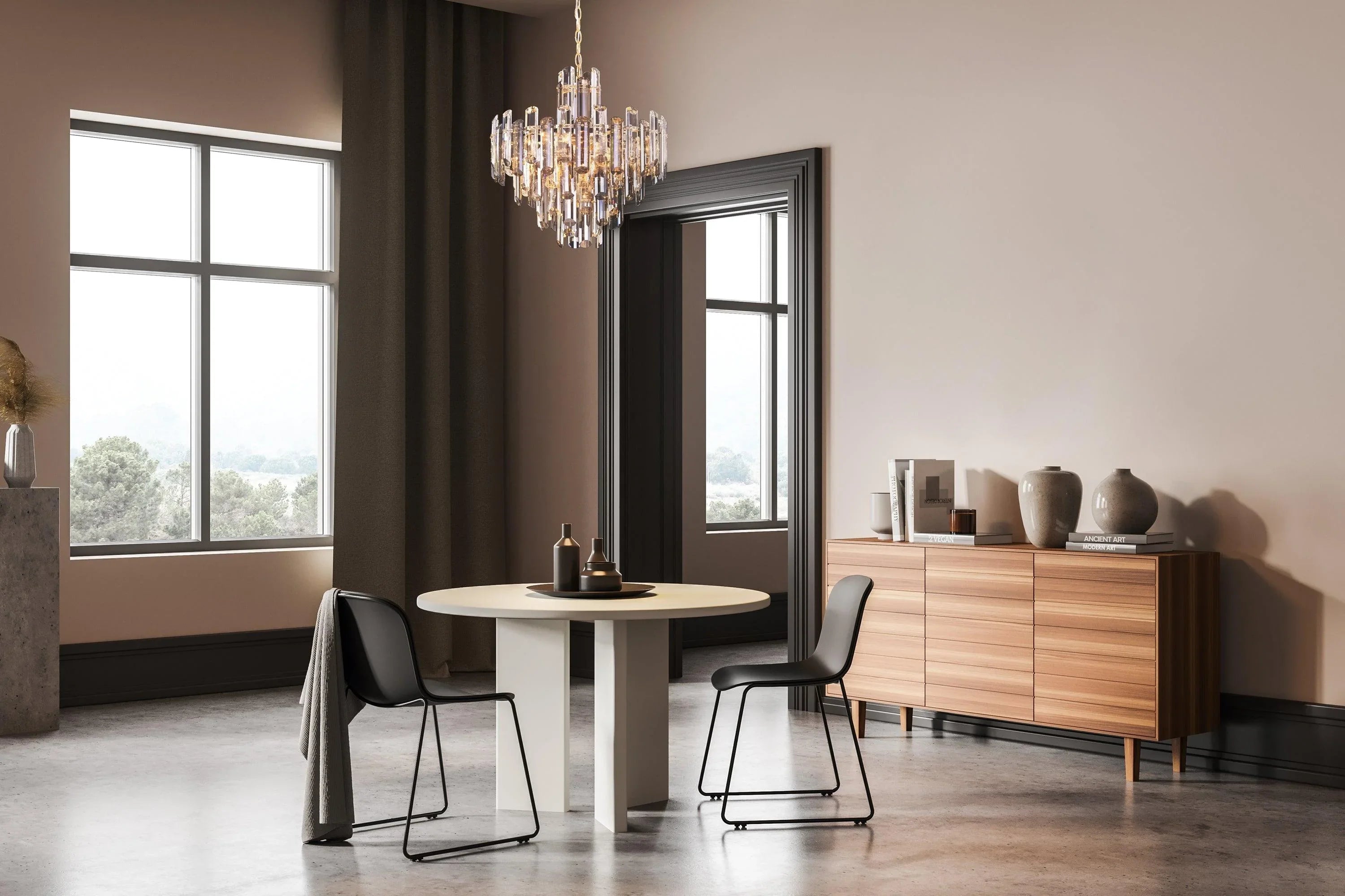 Lustra cristal Flare Maytoni Classic DIA200PL-08G - PARIS14A.RO