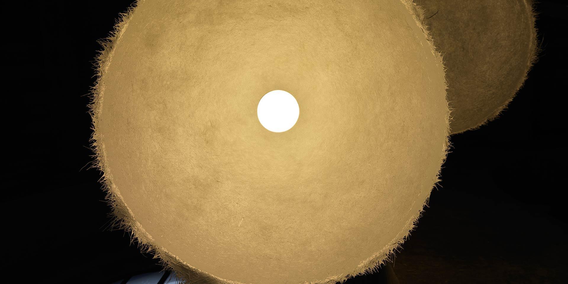 Lustra cu abajur mare din fibra de sticla Plancton by Karman - PARIS14A.RO