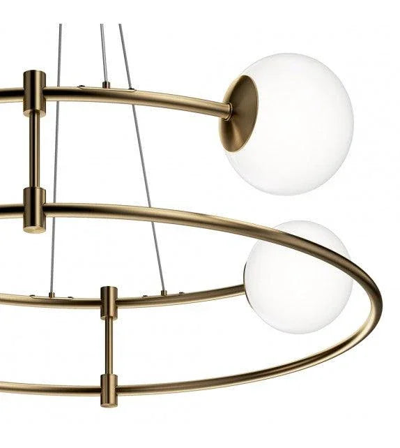 Lustra design aurie/metal Balance Maytoni - PARIS14A.RO