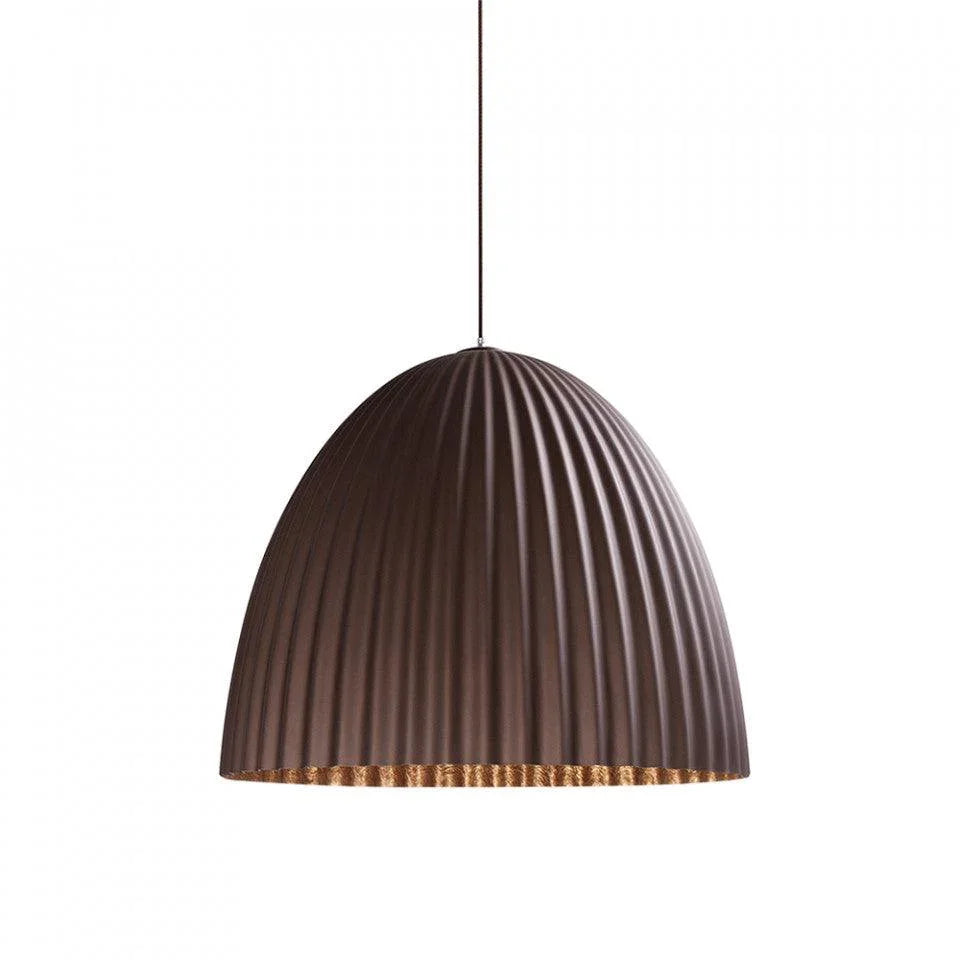 Lustra maro/aramie din compozit mineral Plissart L Custom Form - PARIS14A.RO