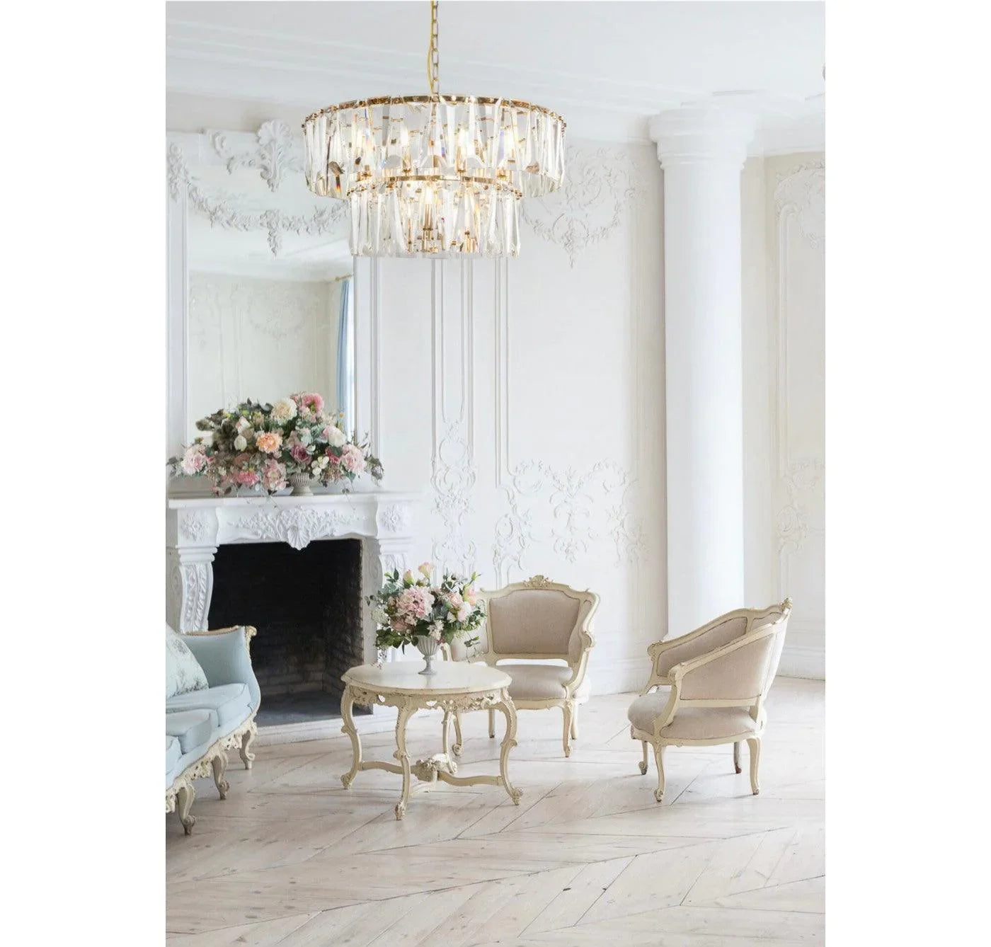 LUSTRA MODERNA 12x E14 PUNTES MOD043PL-12G MAYTONI - PARIS14A.RO