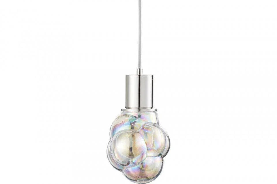 Lustra multicolora din sticla si metal Glasblase Rainbow II Bolia - PARIS14A.RO