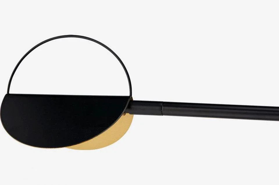 Lustra neagra din metal cu LED Leaves Pendant Black Bolia - PARIS14A.RO