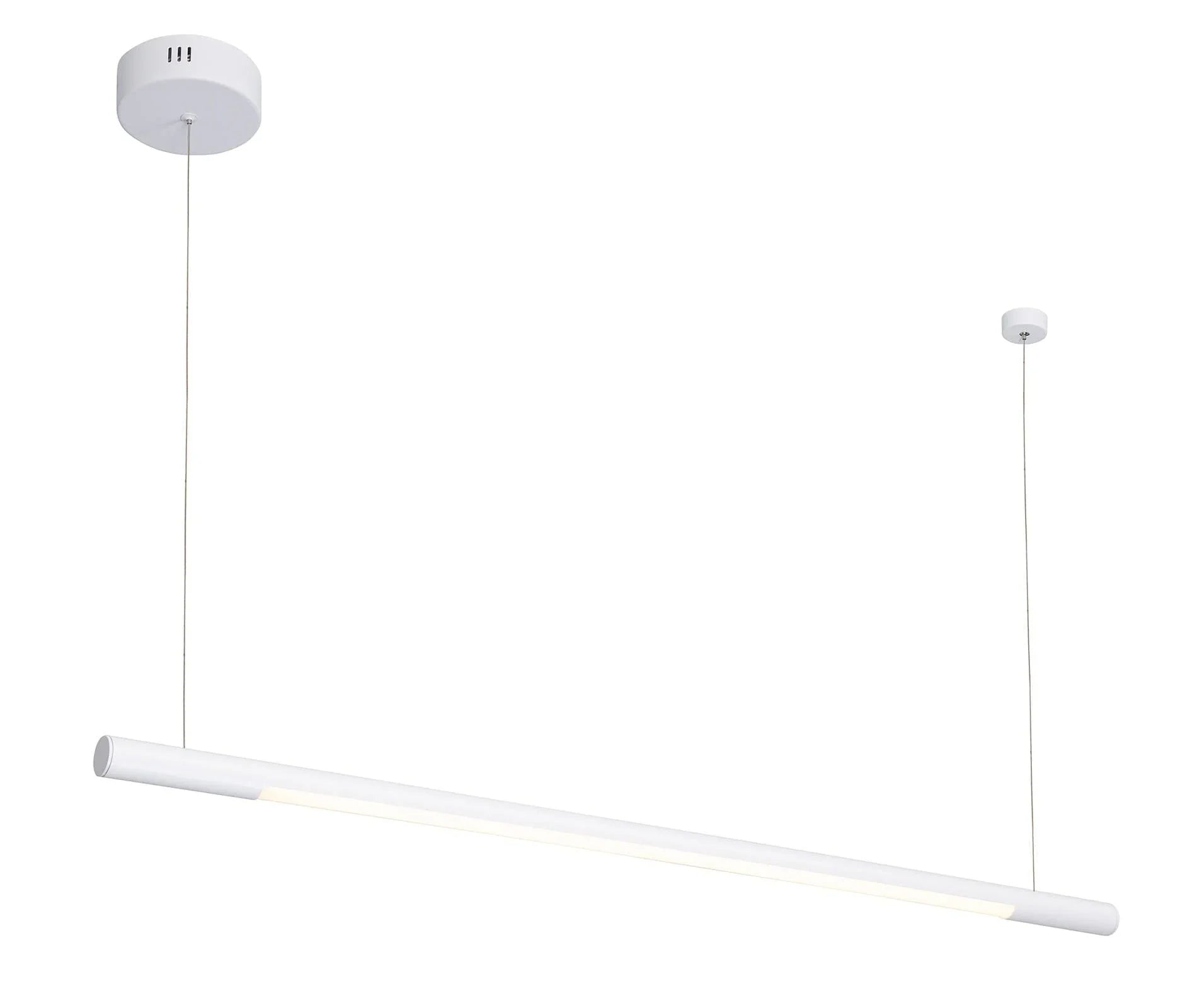 Lustra ORGANIC HORIZON 100CM Culoare alba MAXLIGHT P0357 - PARIS14A.RO