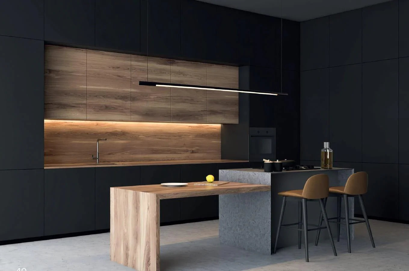 Lustra ORGANIC HORIZON 150CM cu Intensitate Reglabila MAXLIGHT P0358D - PARIS14A.RO