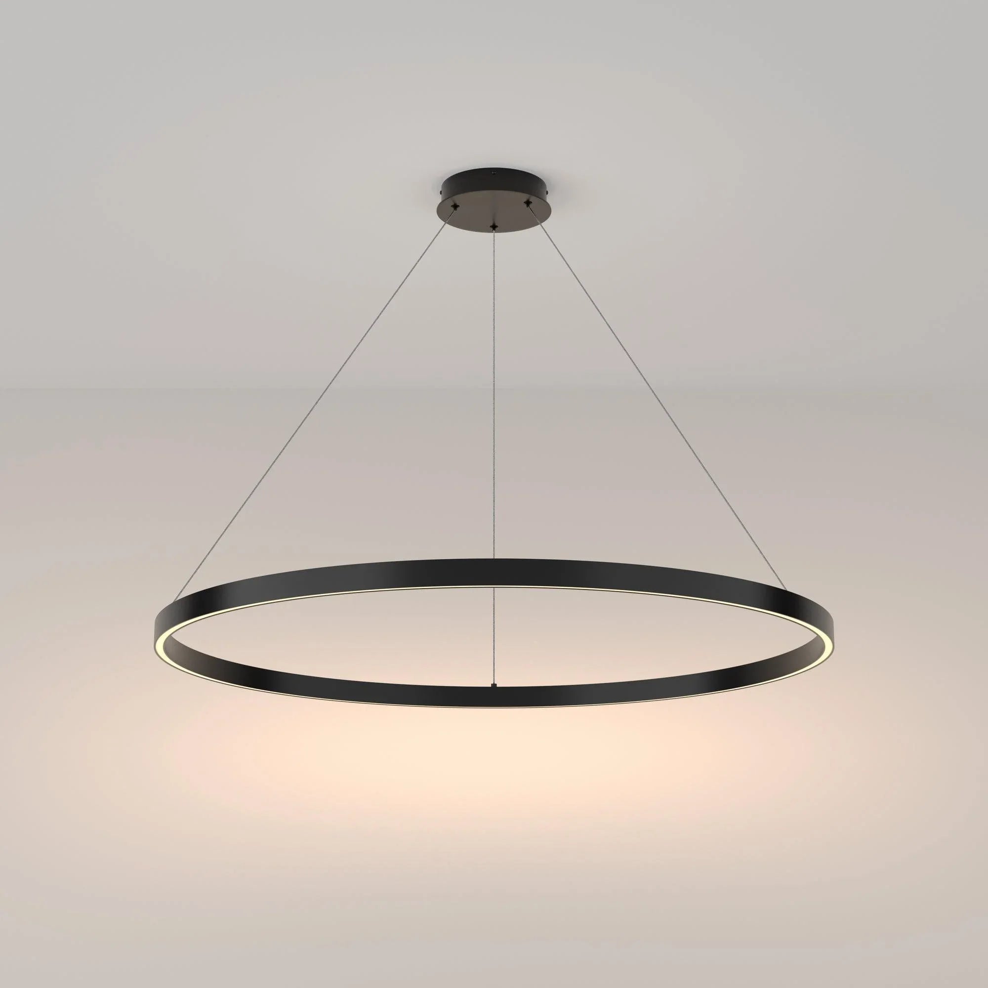 Lustra rotunda led Rim Maytoni Modern MOD058PL-L54B3K - PARIS14A.RO