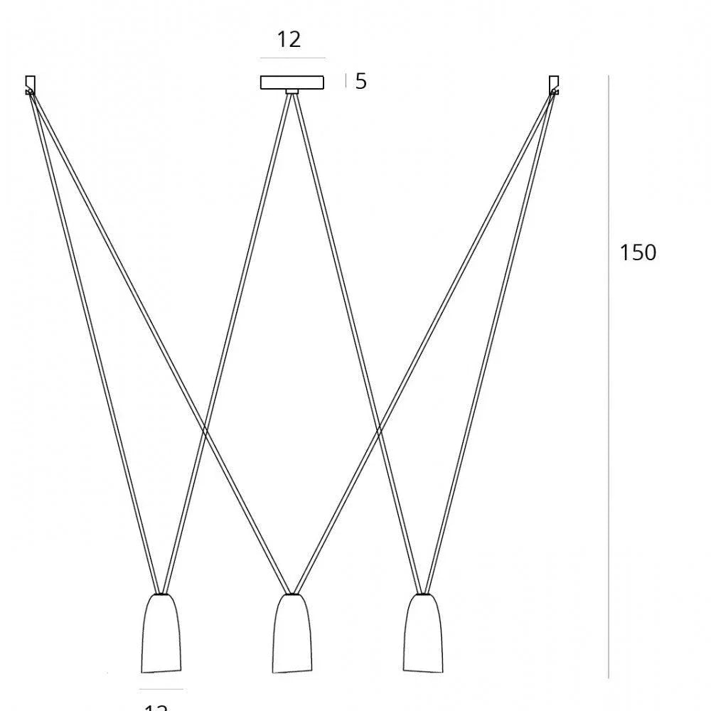 Lustra SISTEMA III MAXLIGHT P0399 - PARIS14A.RO