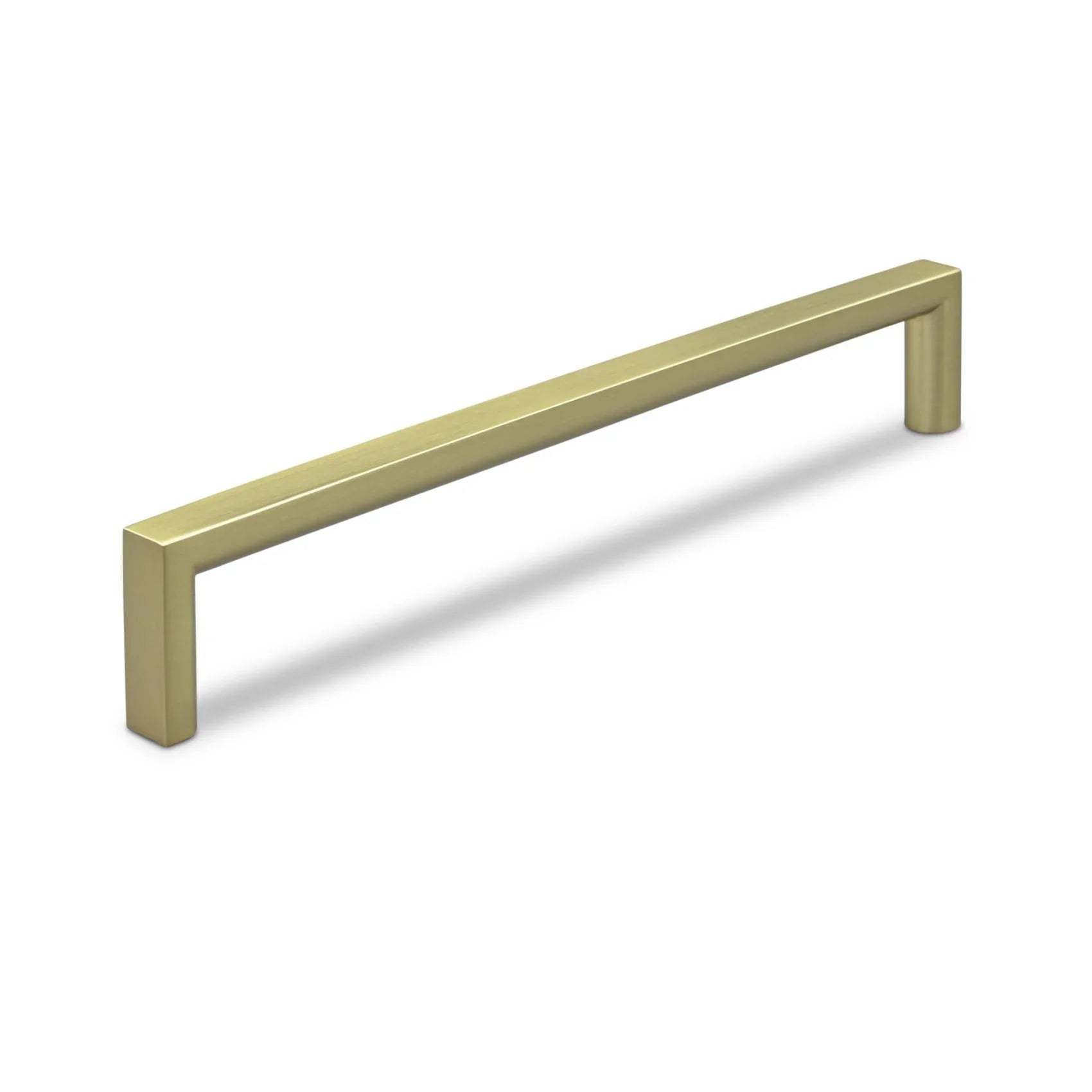MANER CALABRO CC160MM MAT BRASS inaltime 28 mm, grosime 9 mm, lungime 167,5 mm - PARIS14A.RO
