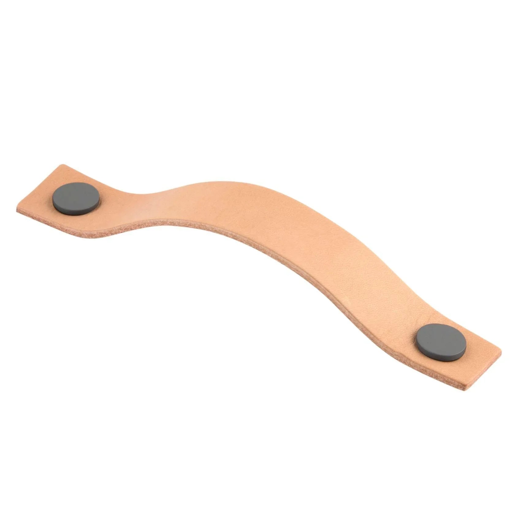 MANER DIN PIELE LEVANTO GREY/LIGHT BROWN 128 CC inaltime 25 mm, grosime 2,5 mm, lungime 158 mm - PARIS14A.RO