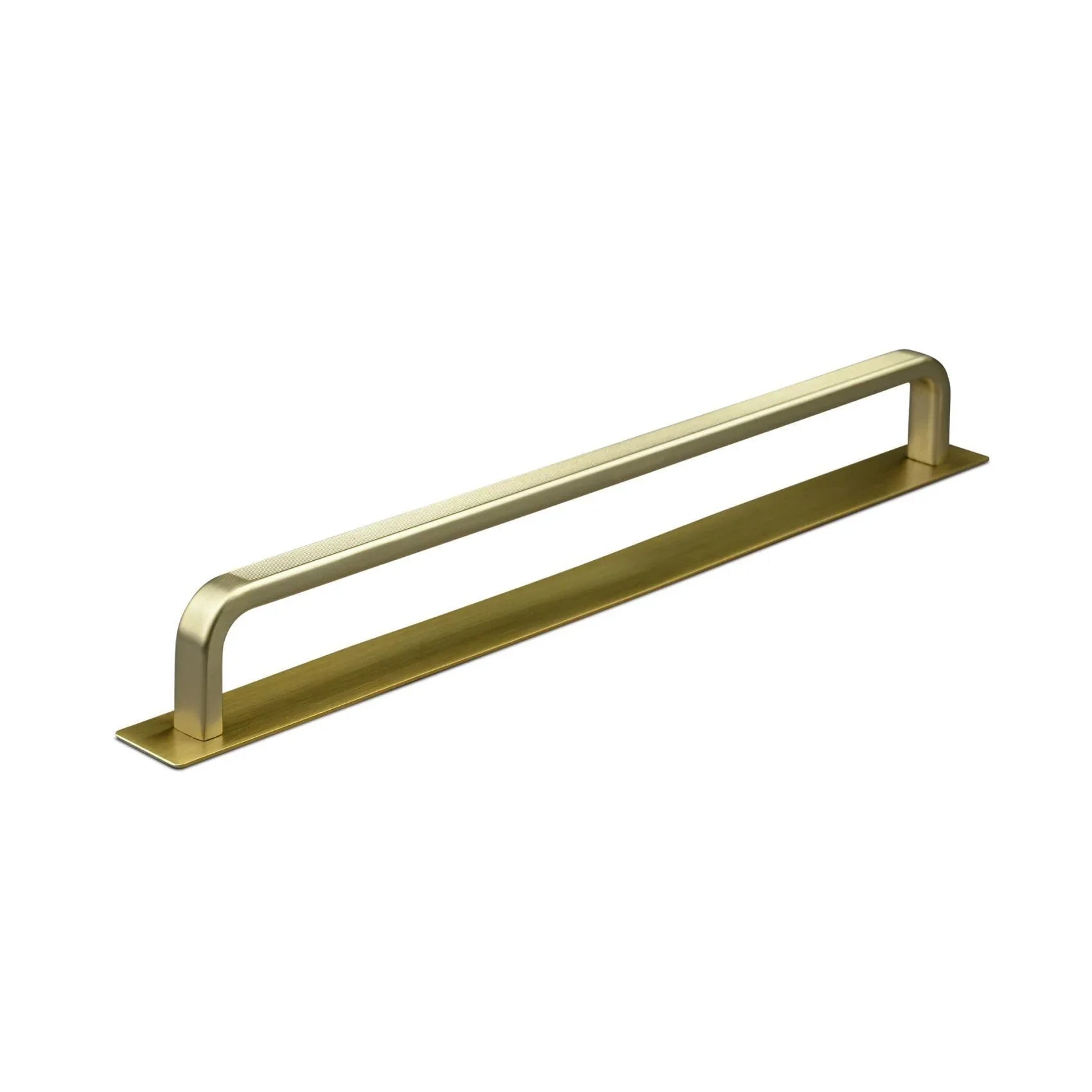 MANER GARDONE CC224 STRIPED MAT BRASS inaltime 29 mm, grosime 6 mm, lungime 230 mm - PARIS14A.RO