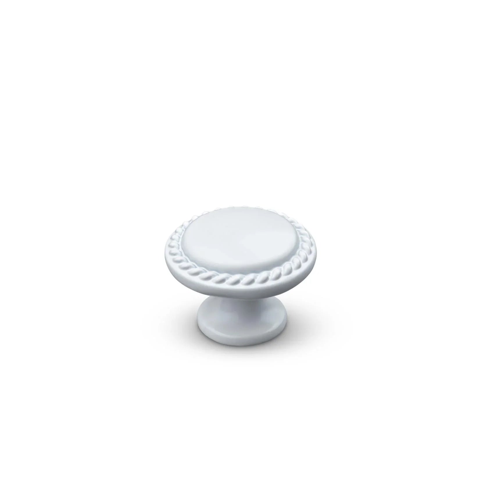 MANER MOBILA TIP BUTON SORA MAT WHITE inaltime 23 mm - PARIS14A.RO