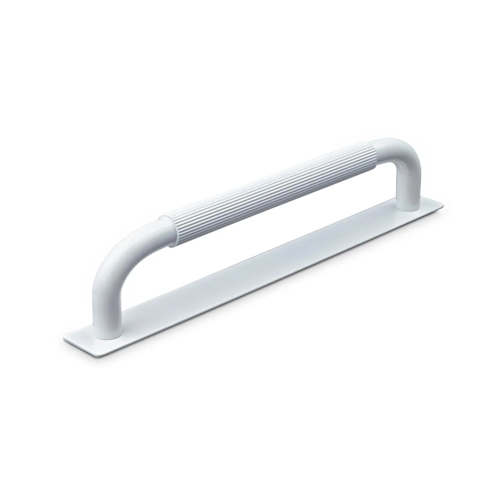 MANER PERUGIA CC160 STRIPED MAT WHITE inaltime 34 mm, grosime 12 mm, lungime 170 mm - PARIS14A.RO