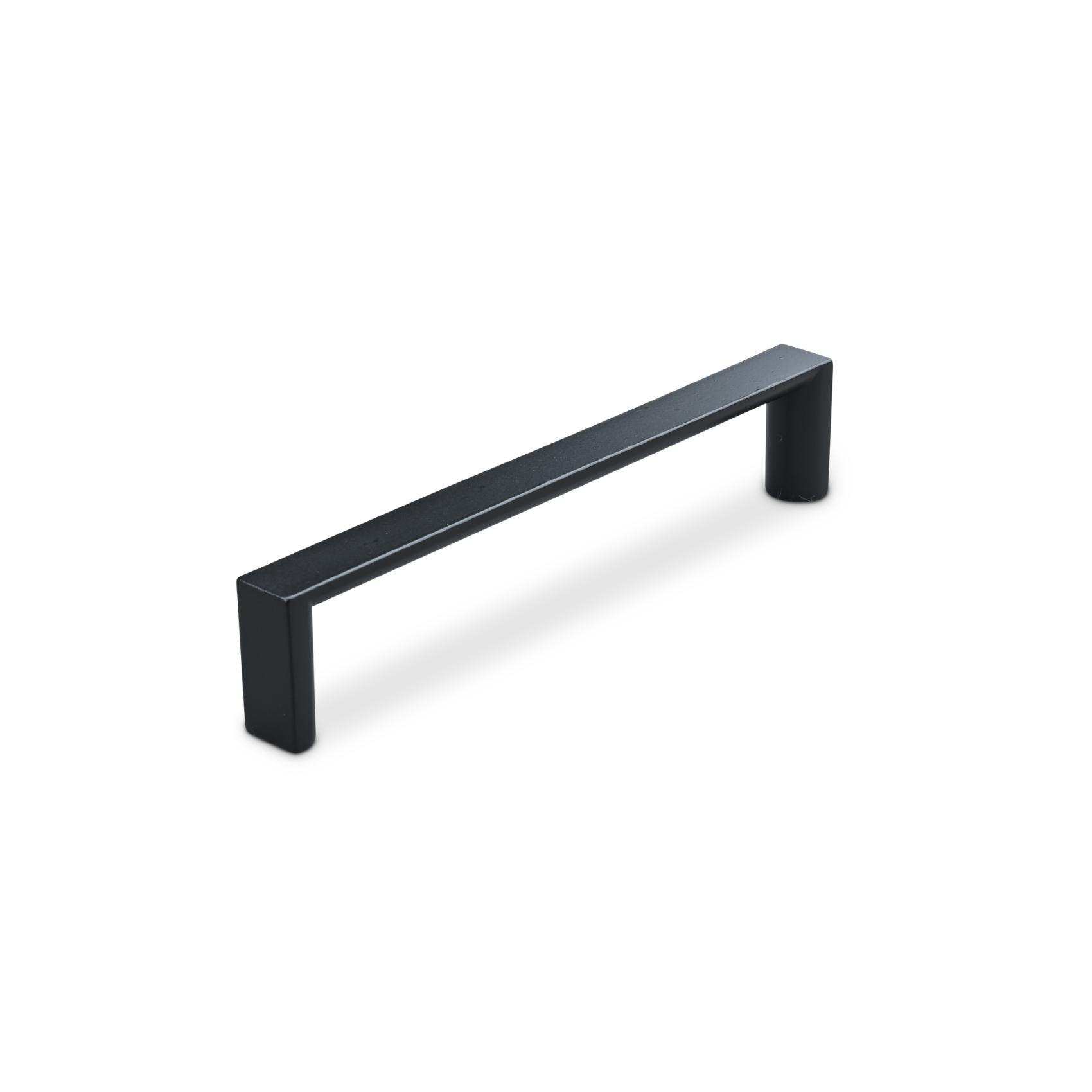 MANER SALA CC128 MAT BLACK inaltime 27 mm, grosime 12 mm, lungime 136 mm - PARIS14A.RO