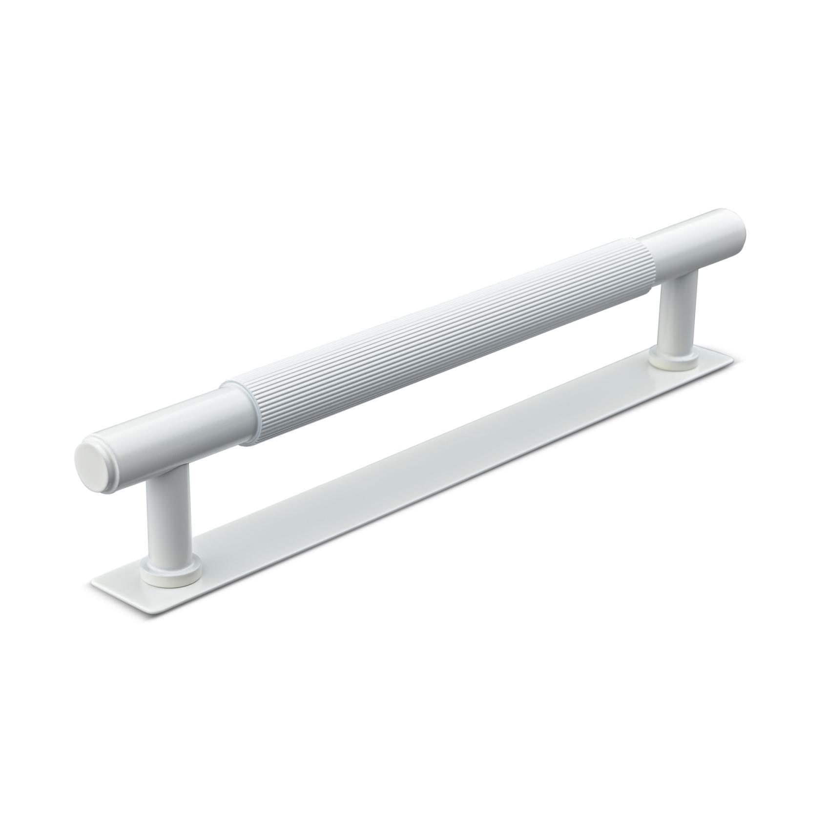 MANER SALO CC160 STRIPED MAT WHITE inaltime 35 mm, grosime 14 mm, lungime 197 mm - PARIS14A.RO