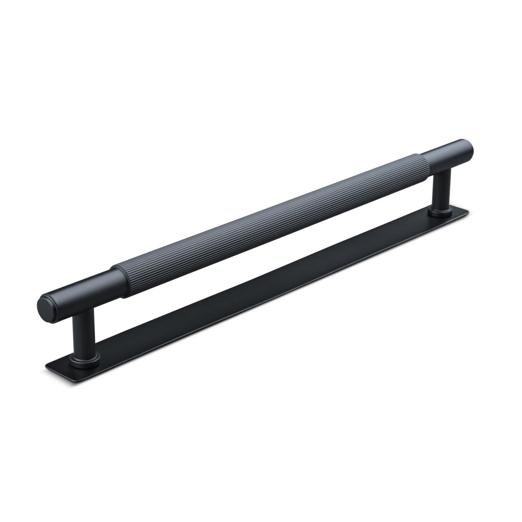 MANER SALO CC224 STRIPED MAT BLACK inaltime 35 mm, grosime 14 mm, lungime 261 mm - PARIS14A.RO