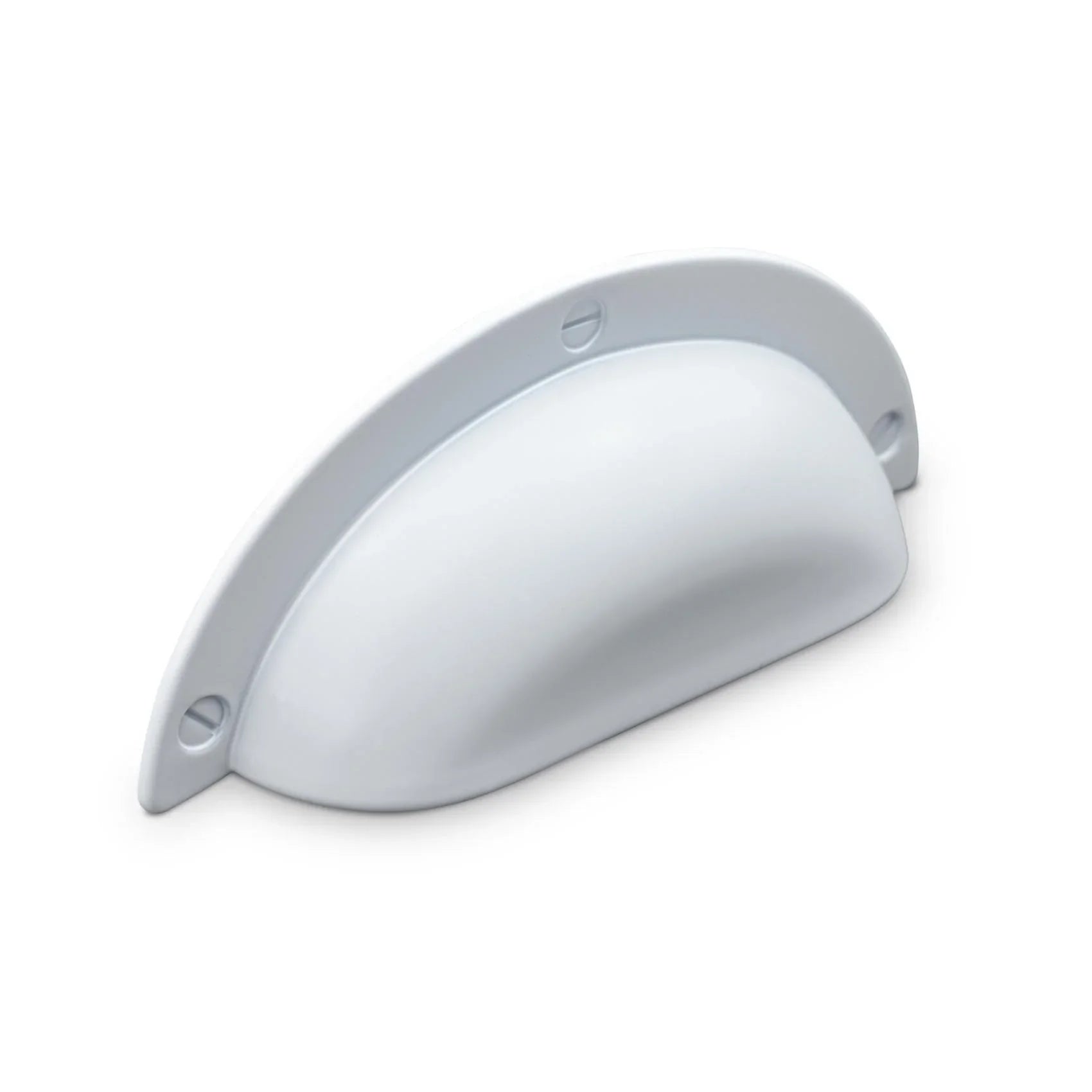 MANER TIP SCOICA CONTI CC64MM MAT WHITE inaltime 35 mm, grosime 19 mm, lungime 95 mm - PARIS14A.RO