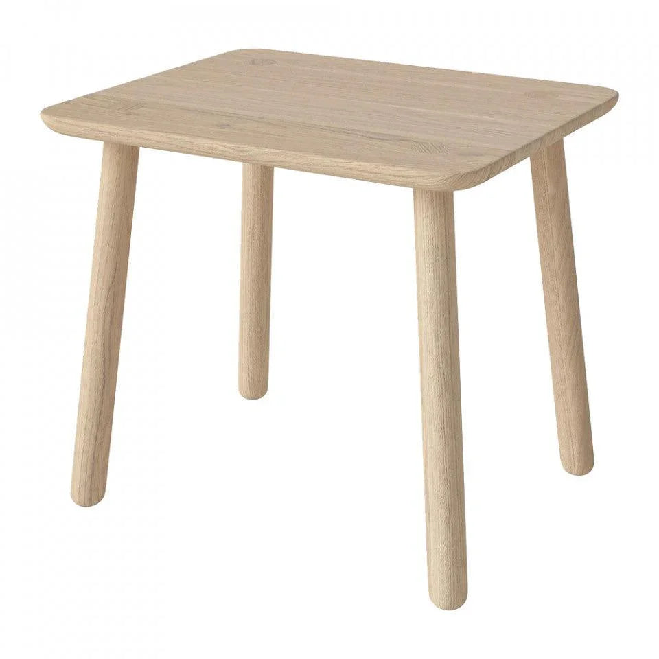 Masa de cafea crem din lemn de stejar 42x52 cm Forest Bolia - PARIS14A.RO