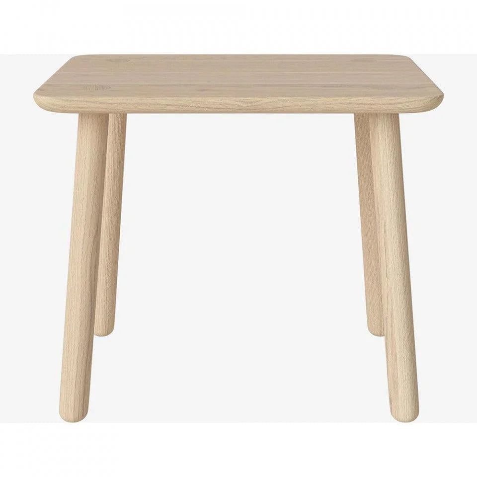 Masa de cafea crem din lemn de stejar 42x52 cm Forest Bolia - PARIS14A.RO