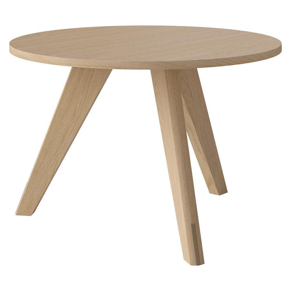 Masa de cafea crem din lemn de stejar 60 cm New Mood Bolia - PARIS14A.RO