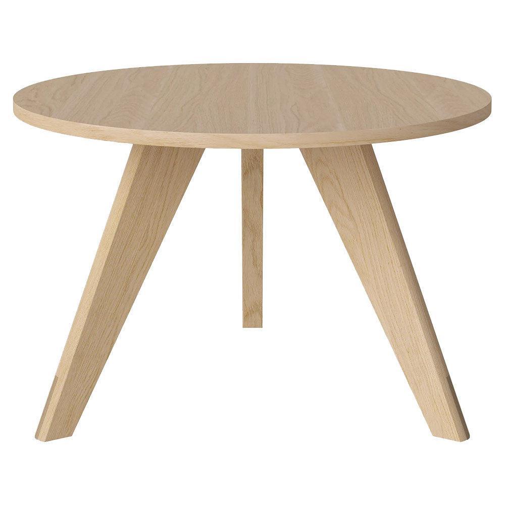 Masa de cafea crem din lemn de stejar 60 cm New Mood Bolia - PARIS14A.RO