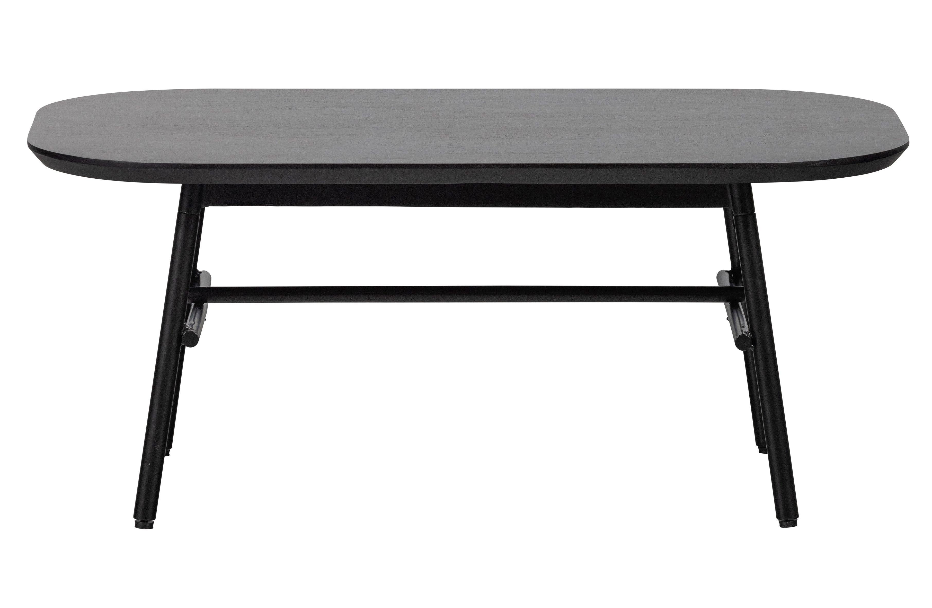 Masa de cafea eleganta Mango lemn/metal negru - PARIS14A.RO