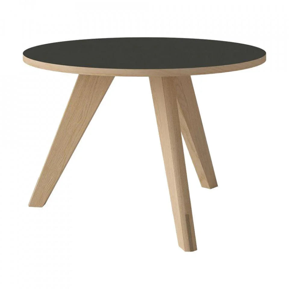 Masa de cafea gri/maro din lemn 60 cm New Mood Bolia - PARIS14A.RO