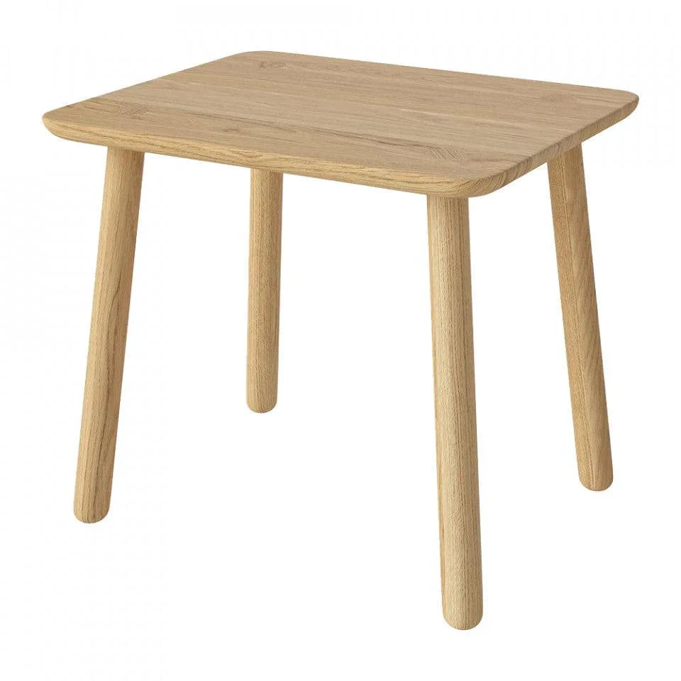 Masa de cafea maro deschis din lemn de stejar 42x52 cm Forest Bolia - PARIS14A.RO