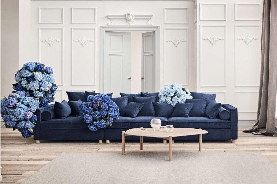 Masa de cafea maro din lemn de stejar 107x129 cm Island Bolia - PARIS14A.RO