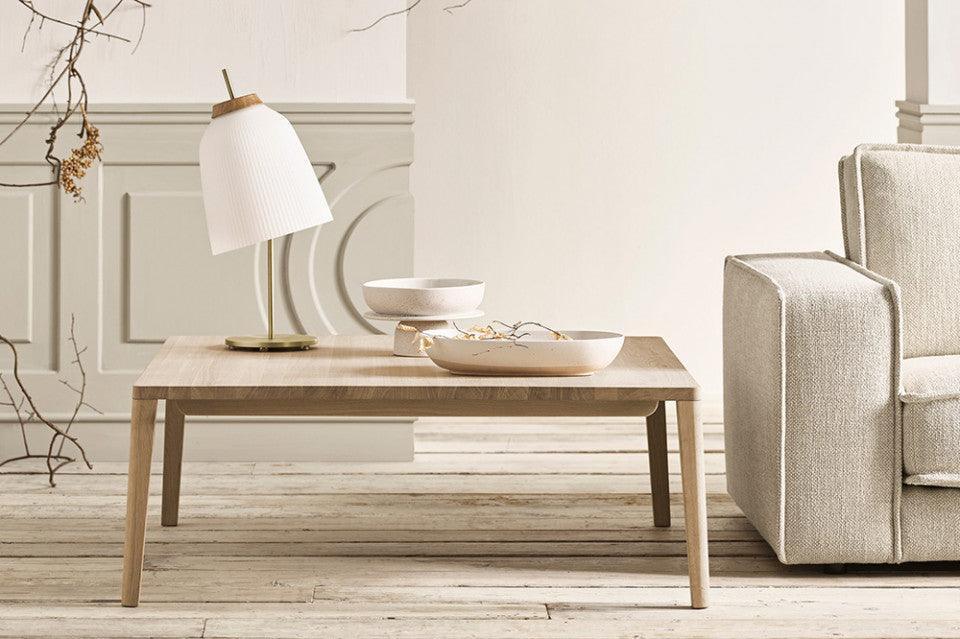 Masa de cafea maro din lemn de stejar 110x110 cm Graceful Bolia - PARIS14A.RO