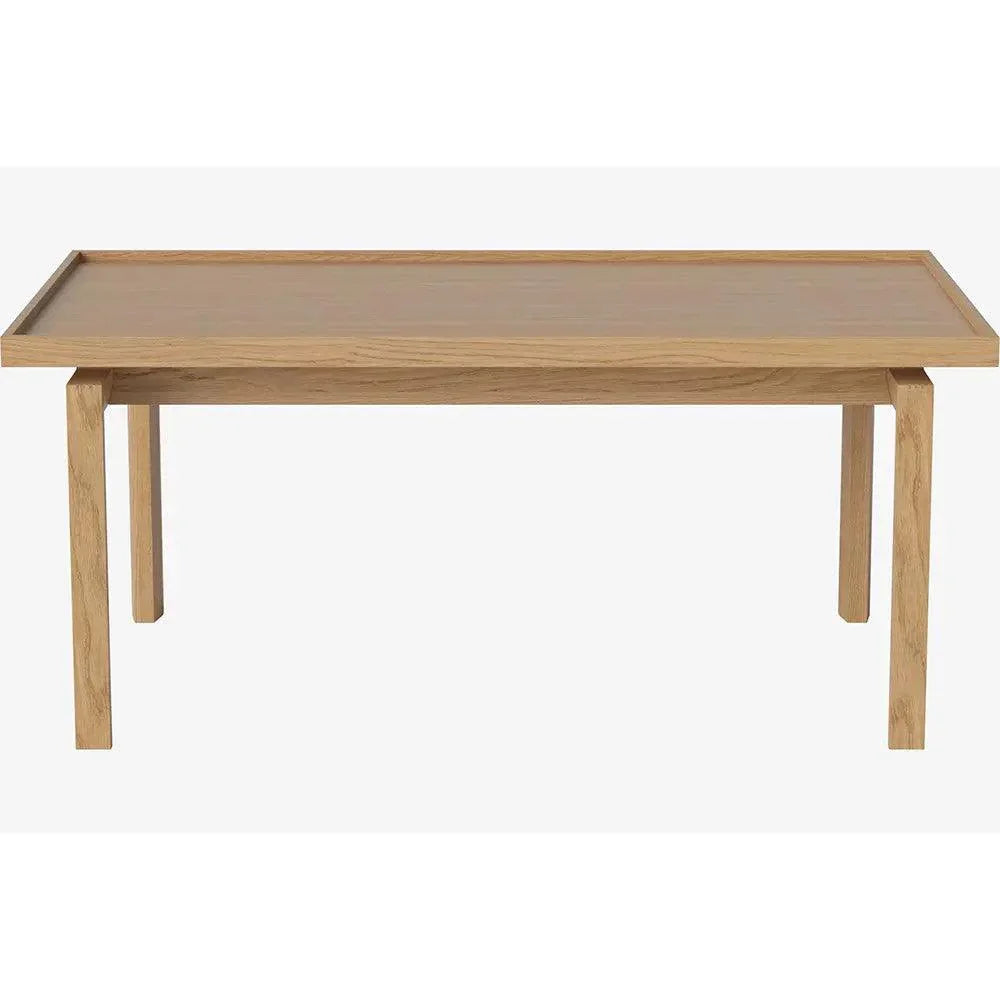 Masa de cafea maro din lemn de stejar 50x97 cm Elton Bolia - PARIS14A.RO