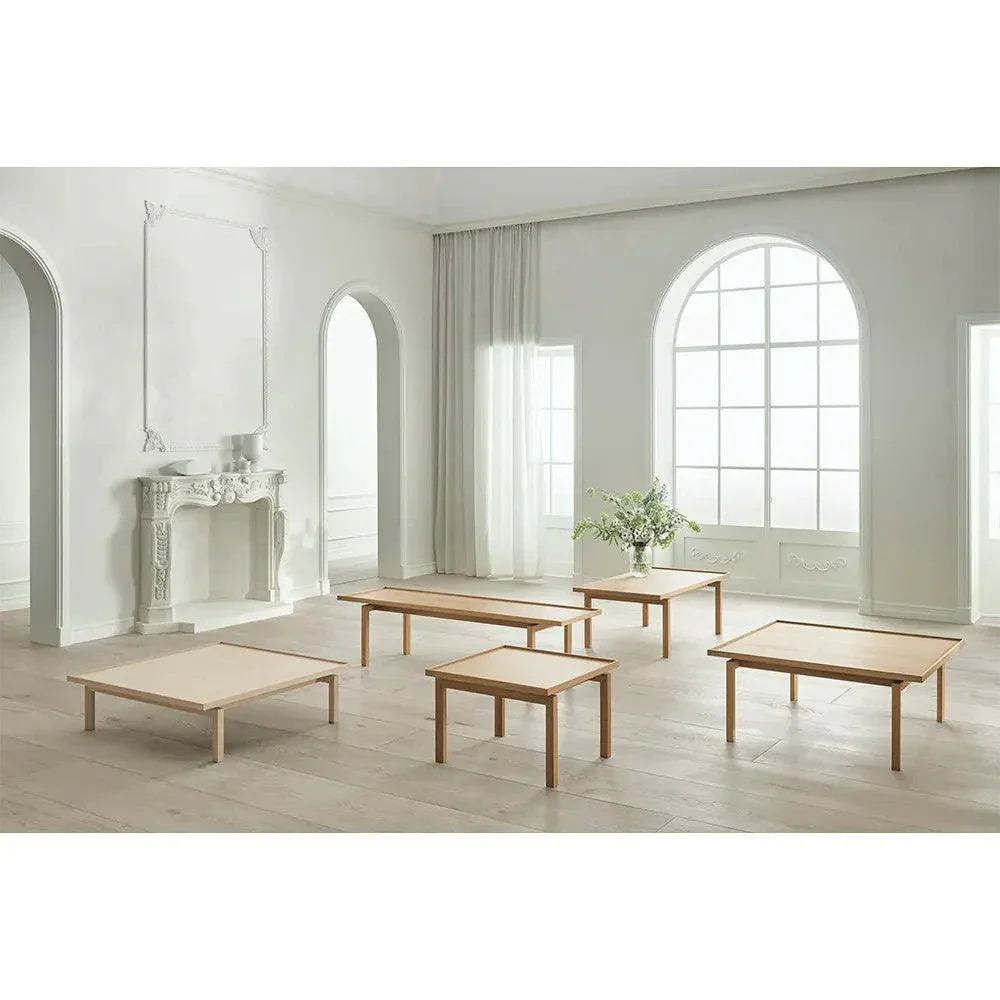 Masa de cafea maro din lemn de stejar 50x97 cm Elton Bolia - PARIS14A.RO