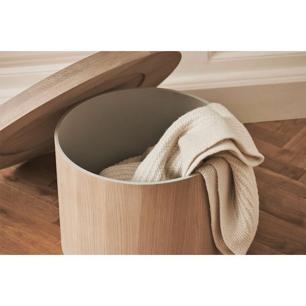 Masa de cafea maro din lemn de stejar 61 cm Plateau Bolia - PARIS14A.RO