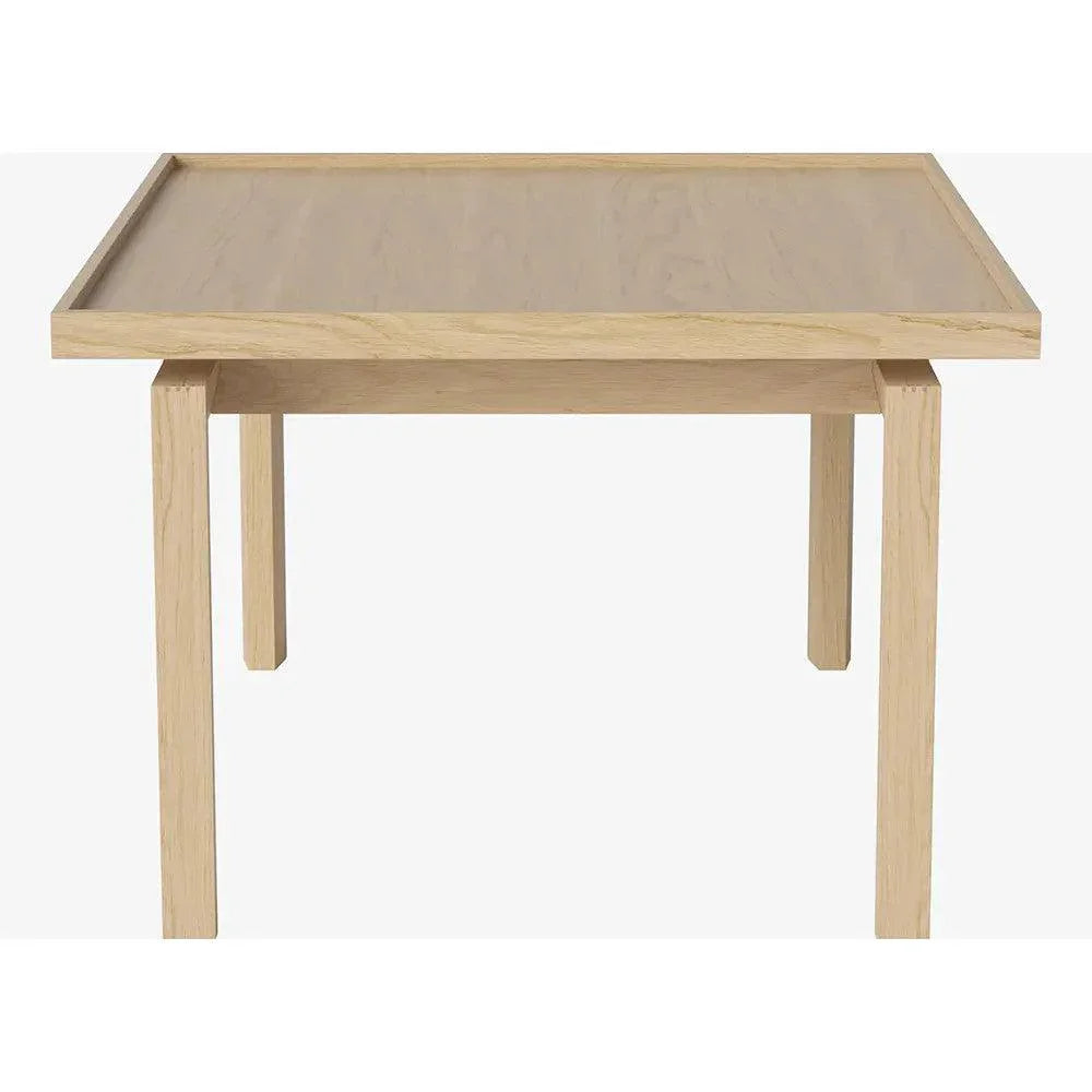 Masa de cafea maro din lemn de stejar 62x62 cm Elton Bolia - PARIS14A.RO