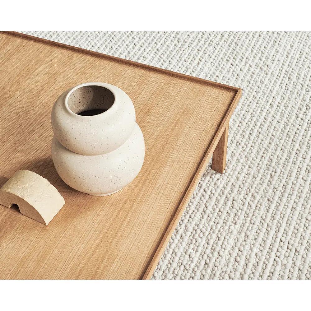 Masa de cafea maro din lemn de stejar 62x62 cm Elton Bolia - PARIS14A.RO