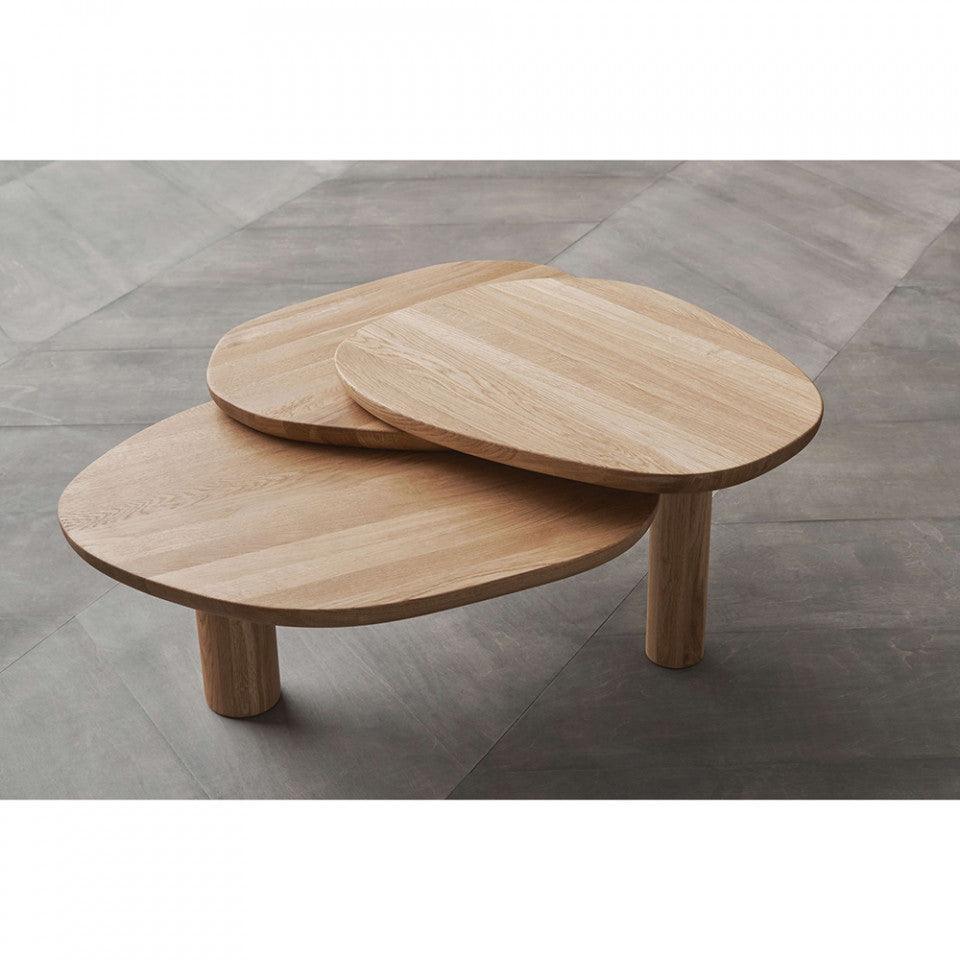 Masa de cafea maro din lemn de stejar 80x100 cm Latch Bolia - PARIS14A.RO