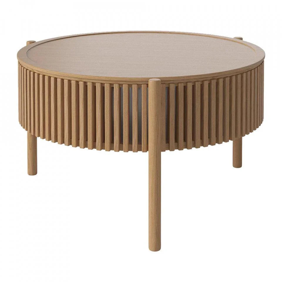 Masa de cafea maro din lemn de stejar 83 cm Story Bolia - PARIS14A.RO