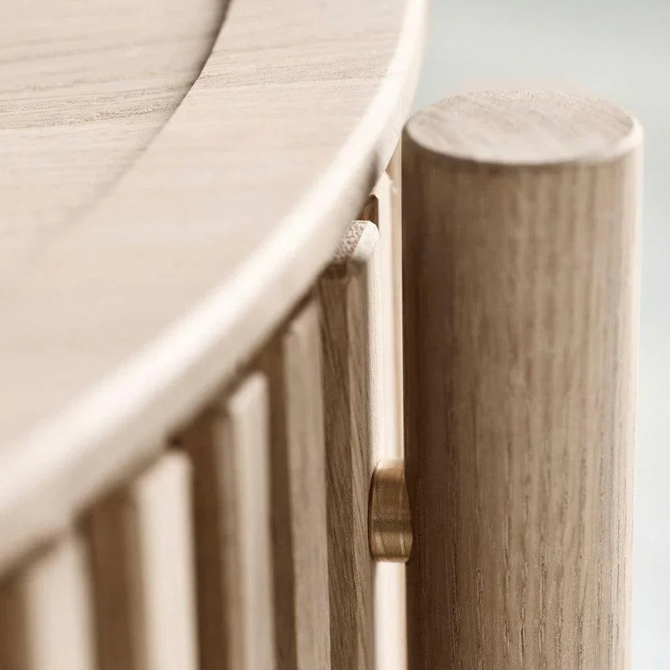 Masa de cafea maro din lemn de stejar 83 cm Story Bolia - PARIS14A.RO