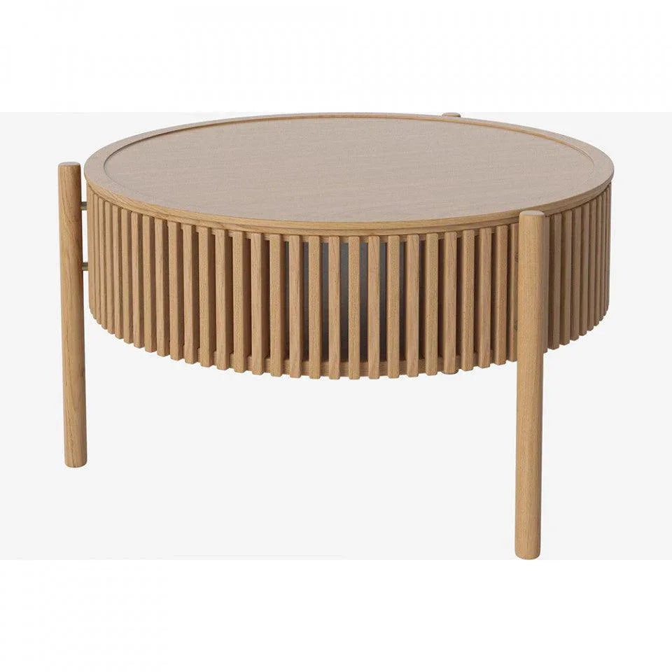 Masa de cafea maro din lemn de stejar 83 cm Story Bolia - PARIS14A.RO