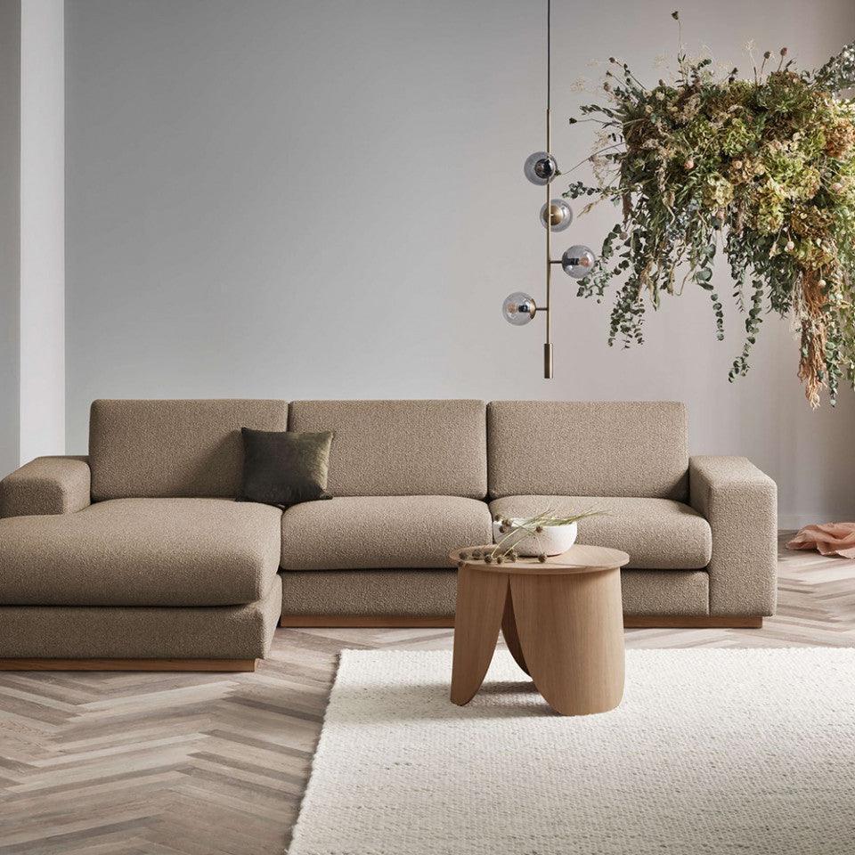 Masa de cafea neagra din lemn 80 cm Peyote Bolia - PARIS14A.RO