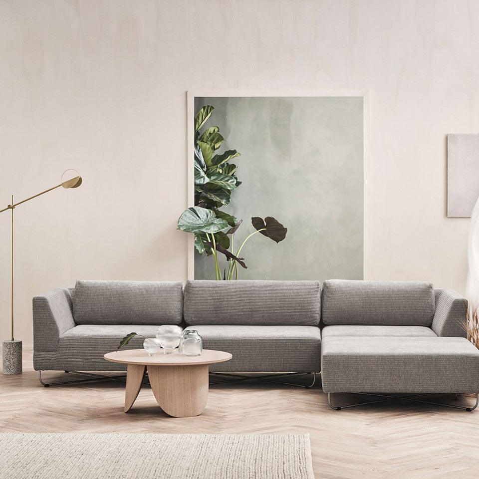 Masa de cafea neagra din lemn 80 cm Peyote Bolia - PARIS14A.RO