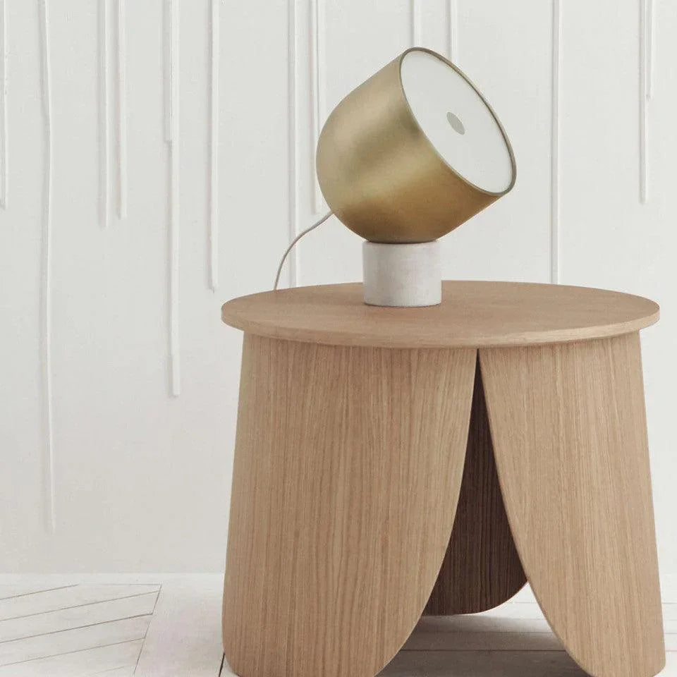 Masa de cafea neagra din lemn 80 cm Peyote Bolia - PARIS14A.RO