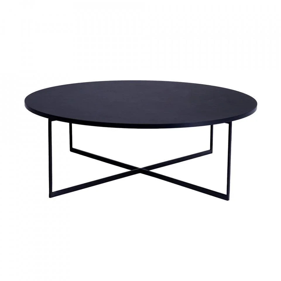 Masa de cafea neagra din PAL si metal 100 cm Niko Custom Form - PARIS14A.RO