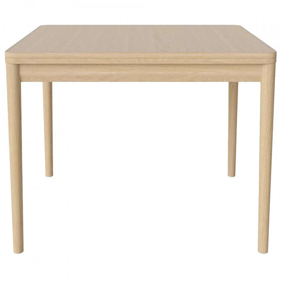 Masa dining extensibila maro din lemn 80x96(193) cm Double Up Bolia - PARIS14A.RO