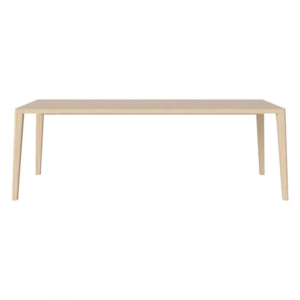 Masa dining maro deschis din lemn de stejar 95x220 cm Graceful Bolia - PARIS14A.RO