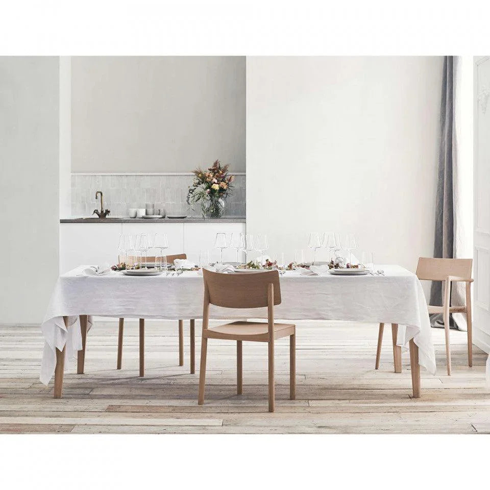 Masa dining maro deschis din lemn de stejar 95x220 cm Graceful Bolia - PARIS14A.RO