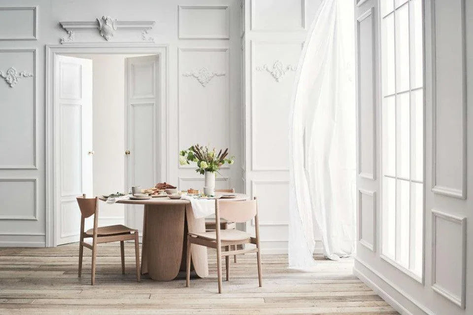 Masa dining maro din lemn 140 cm Peyote Bolia - PARIS14A.RO