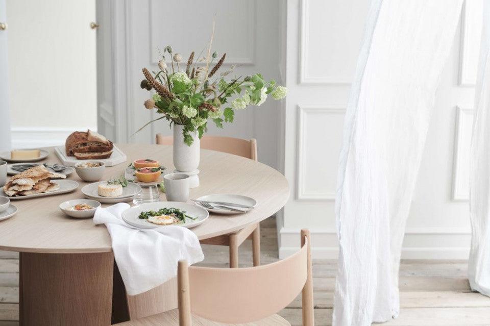 Masa dining maro din lemn 140 cm Peyote Bolia - PARIS14A.RO