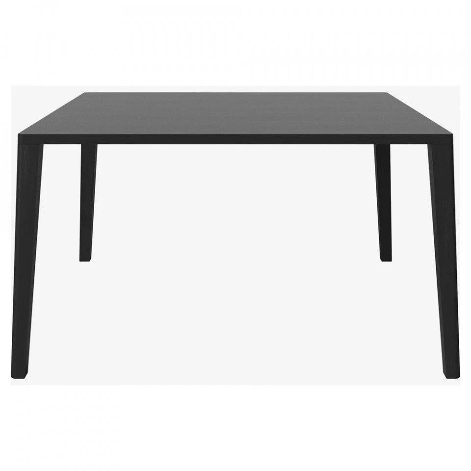 Masa dining neagra din lemn de stejar 130x130 cm Graceful Bolia - PARIS14A.RO