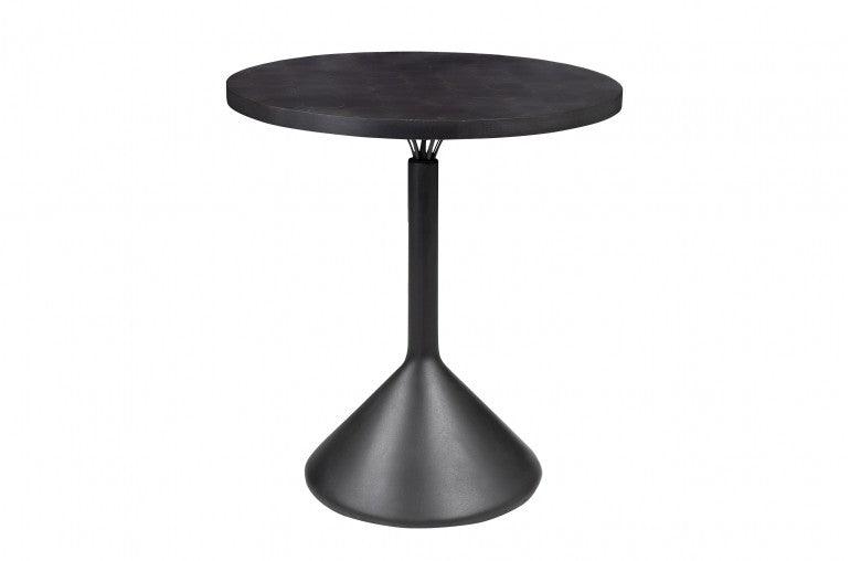 Masa dining neagra rotunda 70 cm Labo Octo Versmissen - PARIS14A.RO